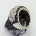 Anillo Suprema oro blanco y brillantes