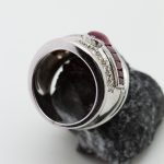 Anillo Pasión oro blanco y brillantes - Imagen 2