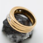 Anillo Hanna oro amarillo y brillantes