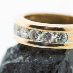 Anillo Hanna oro amarillo y brillantes - Imagen 2