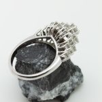 Anillo Hurrem oro blanco y brillantes - Imagen 3
