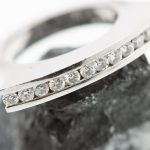 Anillo Harlem oro blanco y brillantes