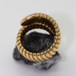 Anillo oro amarillo estilo tubogas