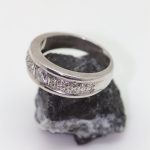 Anillo Miriam oro blanco diseño princes