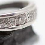 Anillo Miriam oro blanco diseño princes - Imagen 2