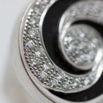 Anillo Espiral oro blanco y brillantes - Imagen 3