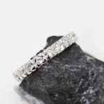 Anillo Marla oro blanco y brillantes - Imagen 2