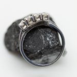 Anillo Florencia oro blanco y brillantes - Imagen 5