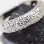 Anillo Luna oro blanco y brillantes - Imagen 3