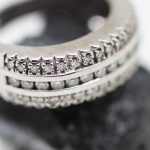 Anillo Cara oro blanco y brillantes - Imagen 3