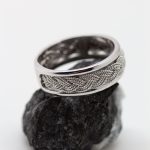 Anillo Trenzas oro blanco