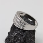 Anillo Triple baguettes oro blanco brillantes