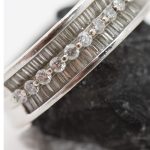 Anillo Sisi oro blanco y brillantes - Imagen 5
