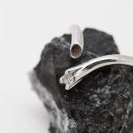 Anillo Falco oro blanco y brillante