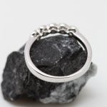 Anillo Maira oro blanco y brillantes - Imagen 2