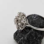 Anillo Rose oro blanco y brillantes