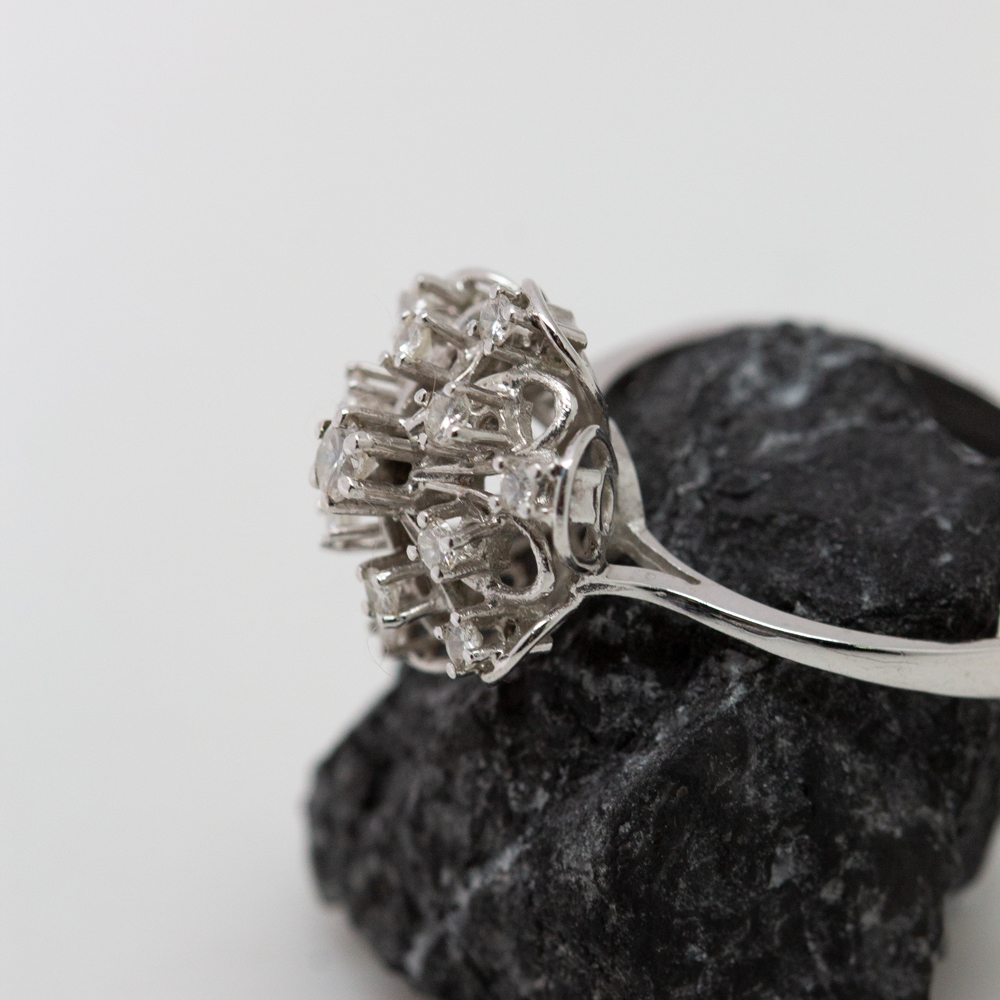 IMG_6869 Anillo Rose oro blanco y brillantes - Imagen 1