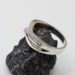 Anillo Combi oro blanco y brillantes