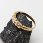 Anillo Velia oro amarillo y brillantes