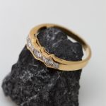 Anillo Chloe oro amarillo y brillantes