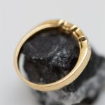 Anillo Chloe oro amarillo y brillantes - Imagen 3