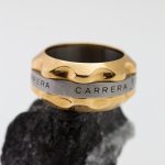 Anillo Carrera y Carrera oro amarillo y acero