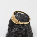 Anillo Celia oro amarillo y brillantes
