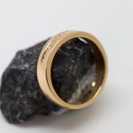 Anillo Aine oro amarillo y brillantes - Imagen 2