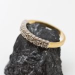 Anillo Olivia oro amarillo y brillantes