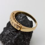 Anillo Marina oro amarillo y brillantes