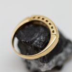 Anillo Marina oro amarillo y brillantes - Imagen 2