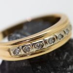 Anillo Moira oro amarillo y brillantes - Imagen 5