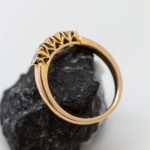 Anillo Maica oro amarillo y brillantes - Imagen 2