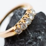 Anillo Maica oro amarillo y brillantes - Imagen 3