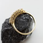 Anillo Coco oro amarillo y brillantes - Imagen 2