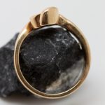 Anillo Saona oro amarillo y brillantes - Imagen 2