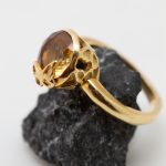 Anillo Carrera y Carrera oro amarillo topacio