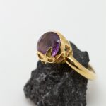Anillo Carrera y Carrera oro amarillo amatista