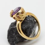 Anillo Carrera y Carrera oro amarillo amatista - Imagen 2