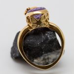Anillo Carrera y Carrera oro amarillo amatista - Imagen 3