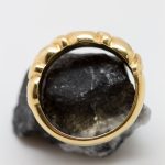 Anillo Claudine oro amarillo y brillantes - Imagen 2