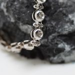 Pulsera Rivier Camila oro blanco y brillantes - Imagen 3
