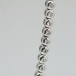 Collar Rivier oro blanco y brillantes - Imagen 2