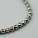 Collar Rivier oro blanco y brillantes - Imagen 4
