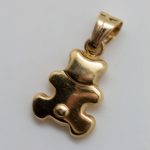 Colgante Osito oro amarillo - Imagen 3