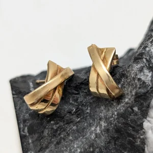 Pendientes de oro amarillo Jetzabel