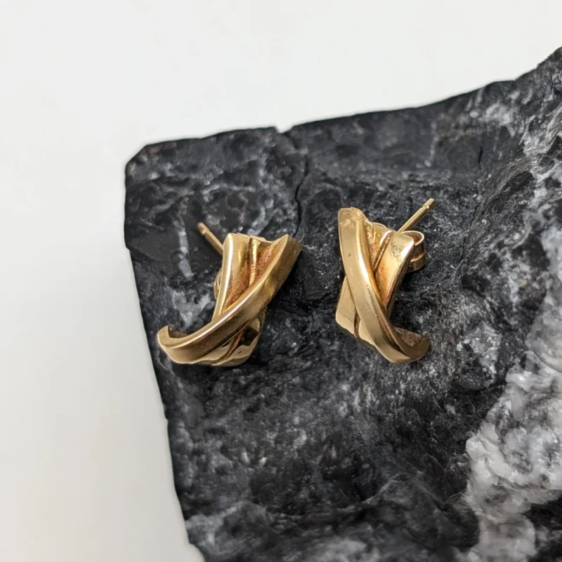 Pendientes de oro amarillo Jetzabel